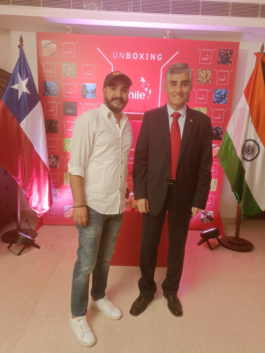Chef Raman Kohli at an international diplomatic event