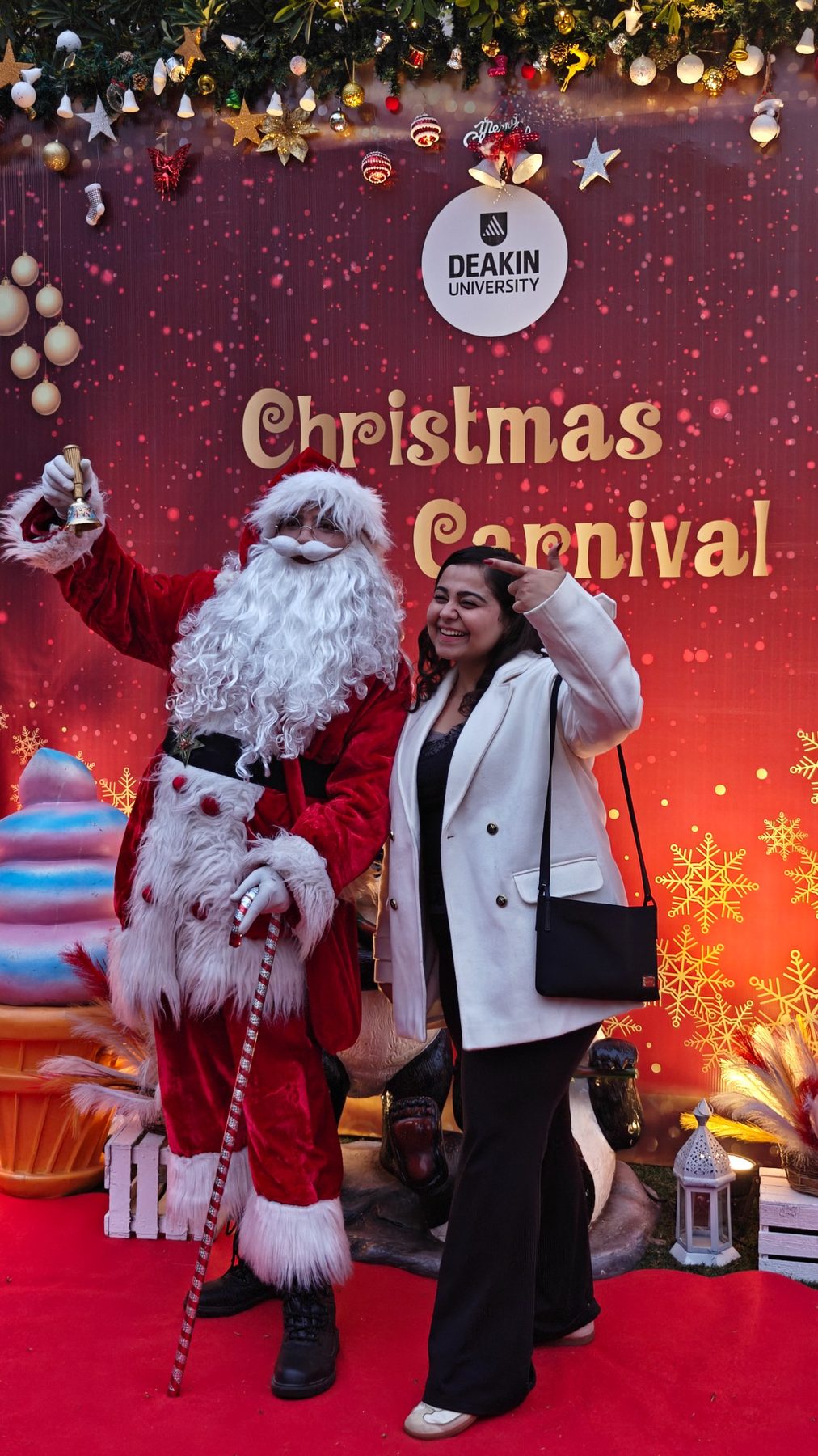 RARA at a university Christmas event